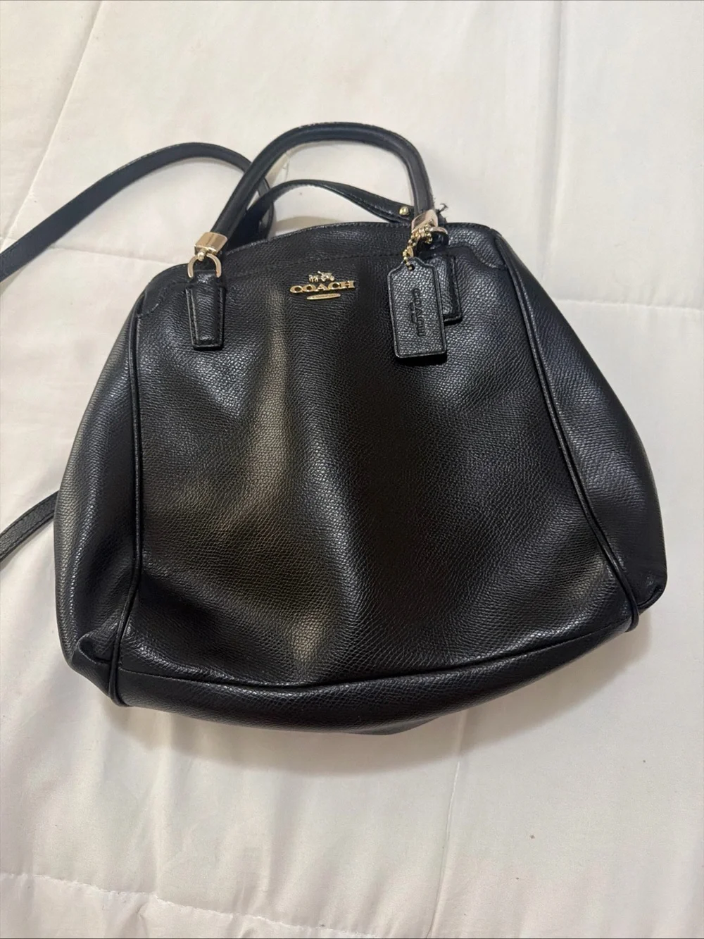 COACH Minetta Leather Crossbody Handbag F57847